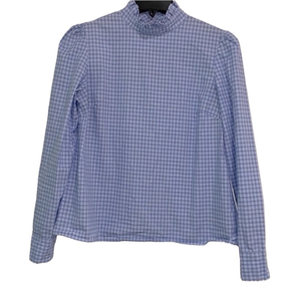 BB Dakota blue high neck top size medium - Picture 2 of 9